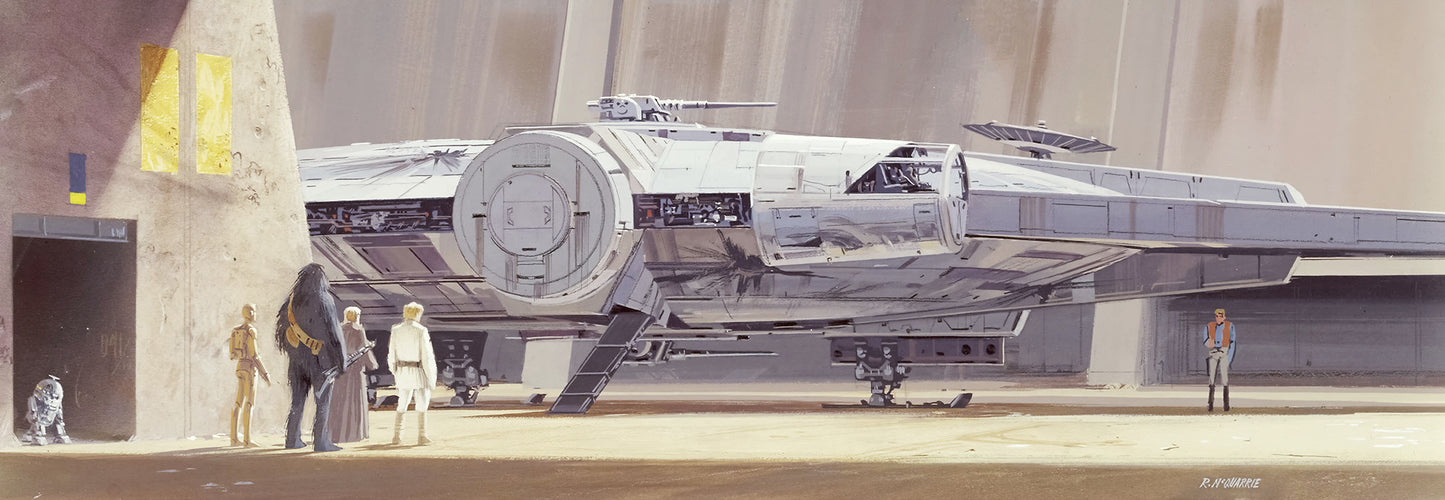 STAR WARS Classic RMQ Millennium Falcon – photomural