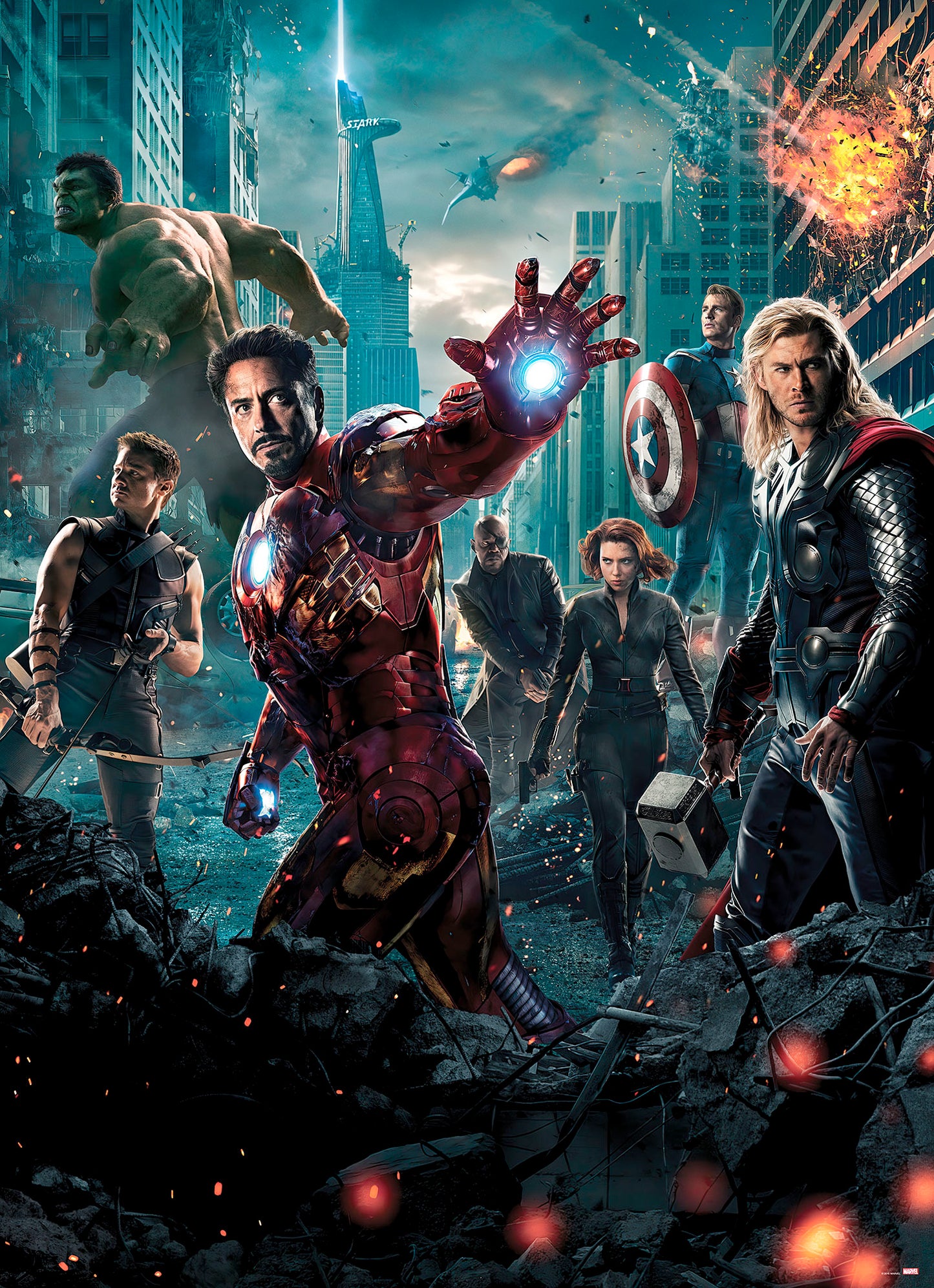Avengers-Movie-Poster – Fotótapéta