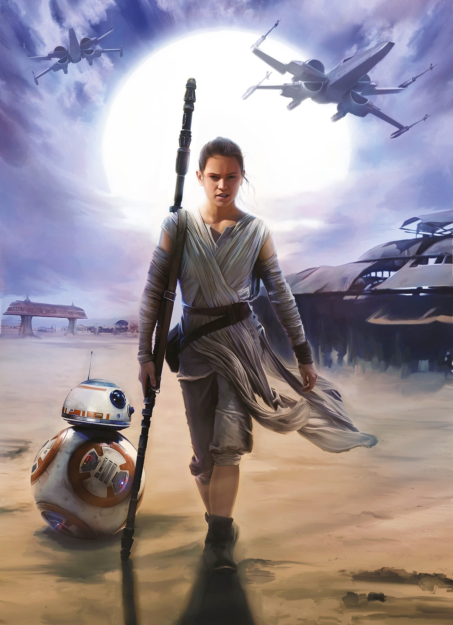 STAR WARS Rey – photomural