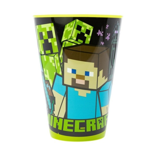 Minecraft nagyméretű műanyag pohár 430ML