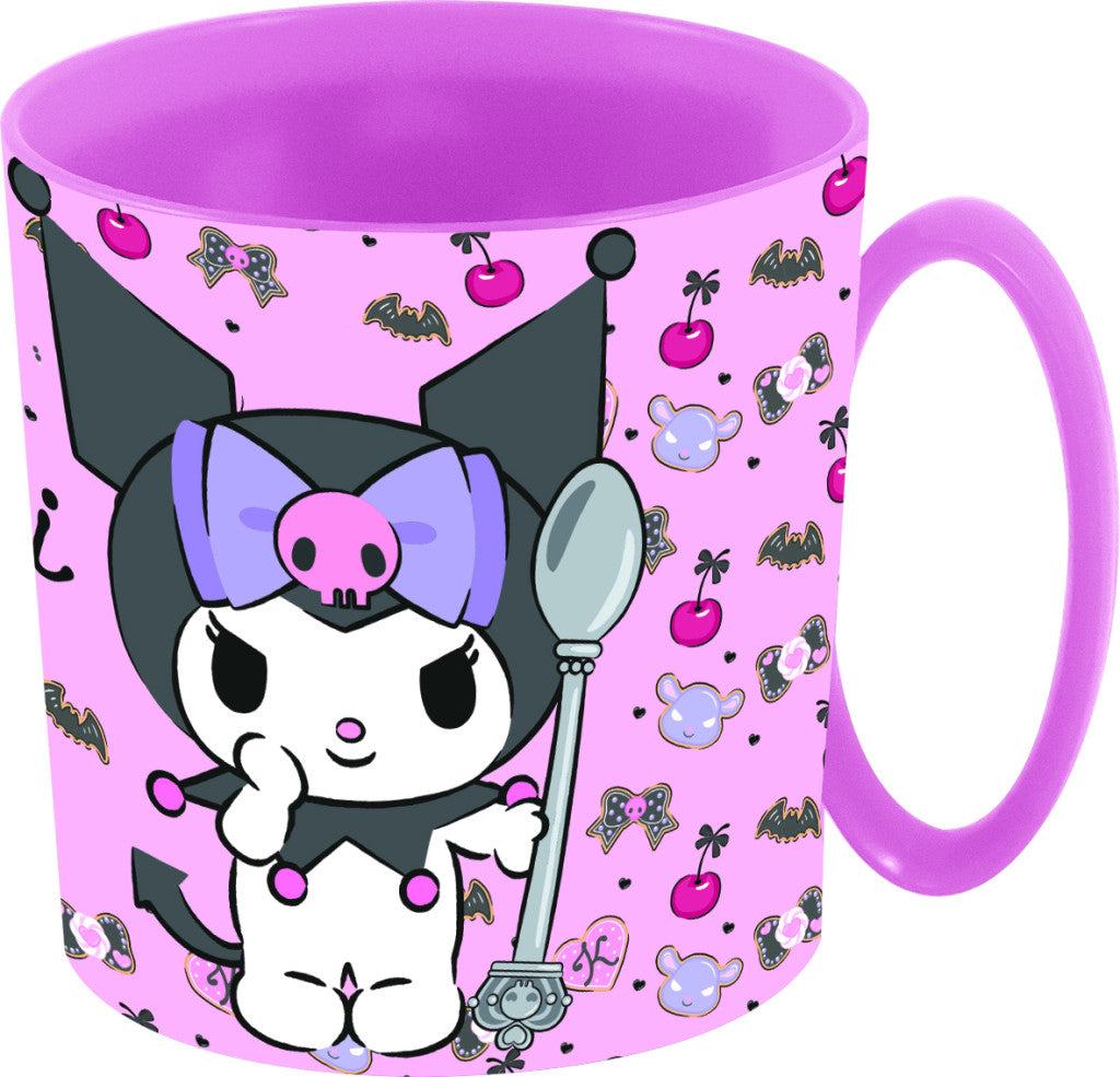 Hello Kitty Kuromi mikrózható műanyag bögre 350ML