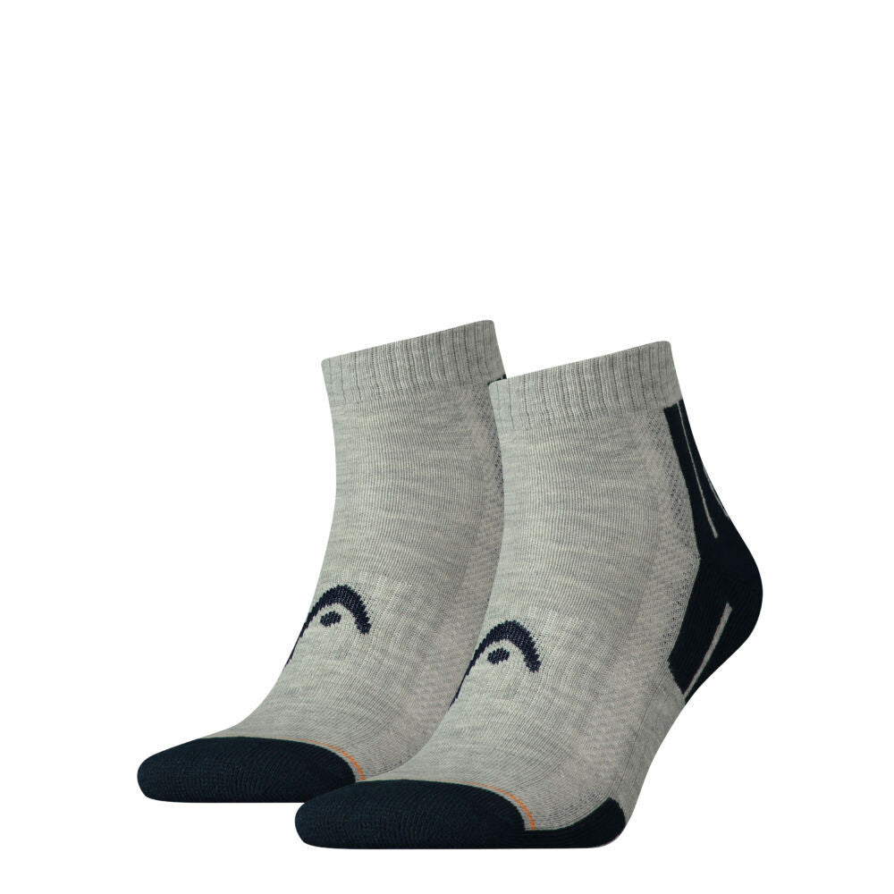 Head unisex sportzokni - légáteresztő félplüss talppal - rövid állású - 2 pár