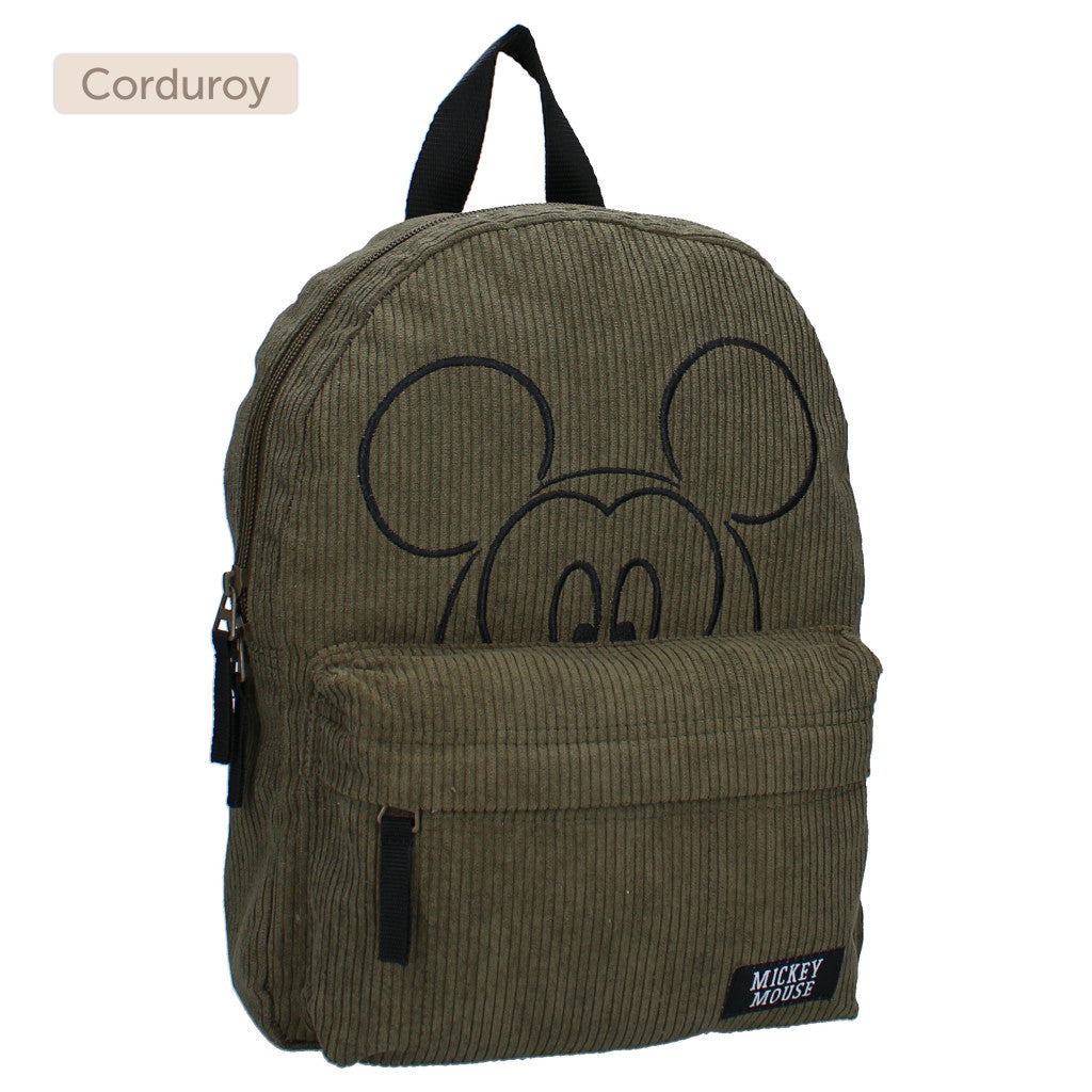 Mickey egér prémium bársony iskolatáska