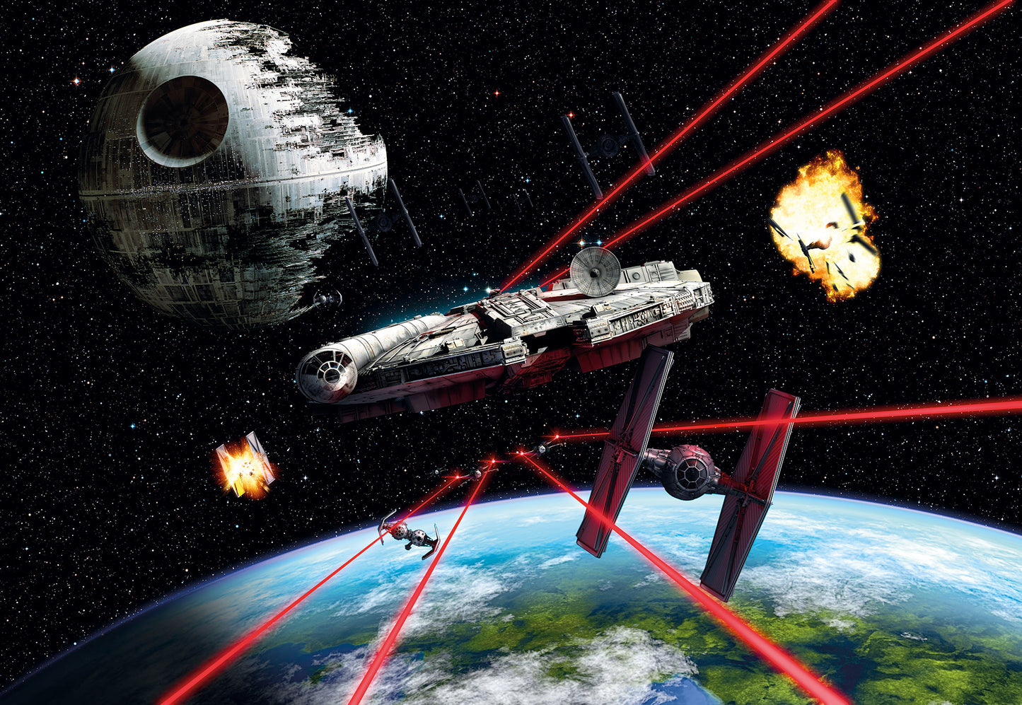STAR WARS Millennium Falcon – photomural