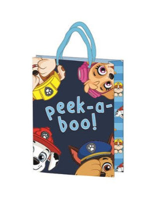 Ajándéktasak 34x26x12cm. 4ass FSC Paw Patrol Blue
