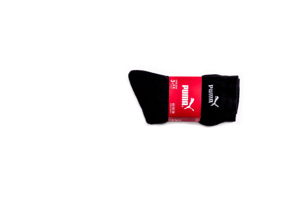 Puma unisex pamut sportzokni - 3 pár