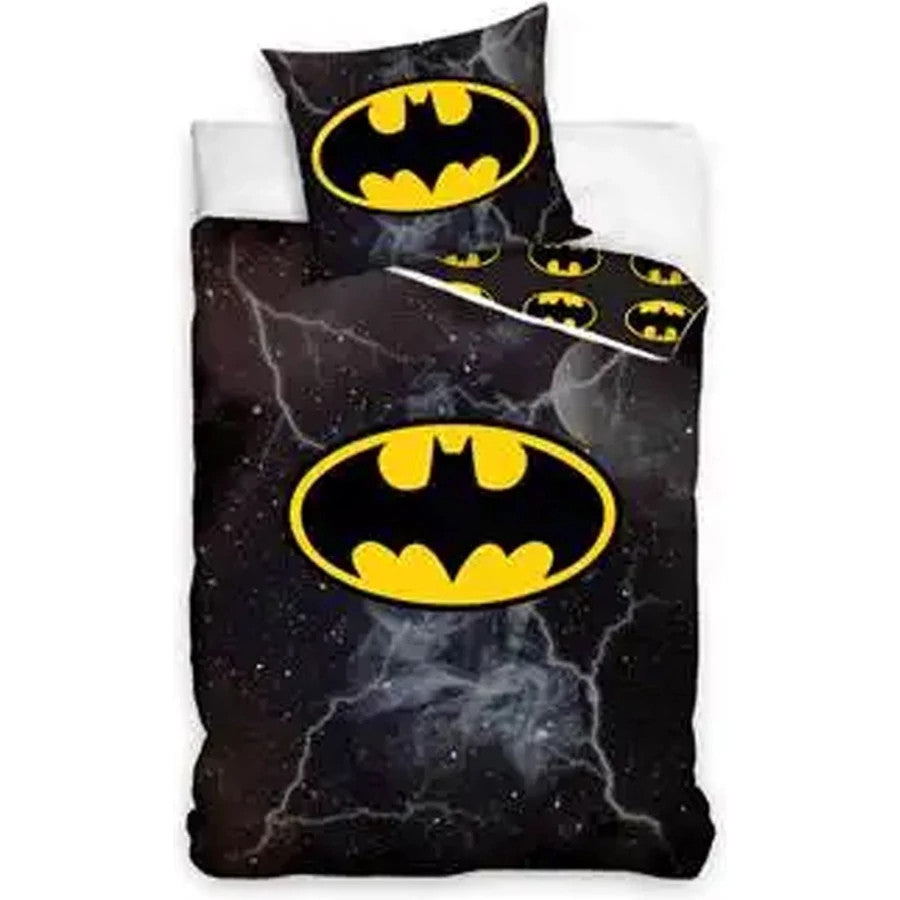 BATMAN ágyneműhuzat-szett 100% pamut 140x200 + 65x65 cm