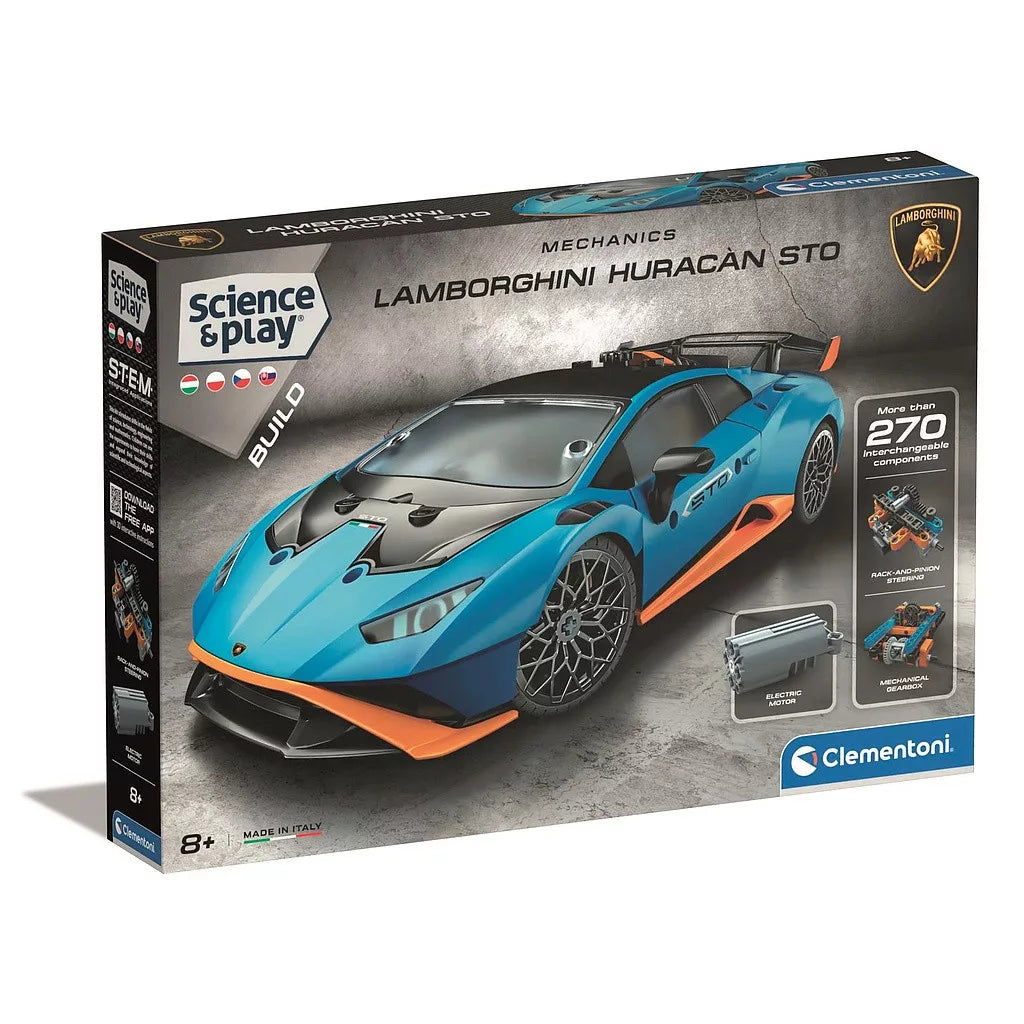 Lamborghini Huracan sportautó építőkészlet – Clementoni (8+)