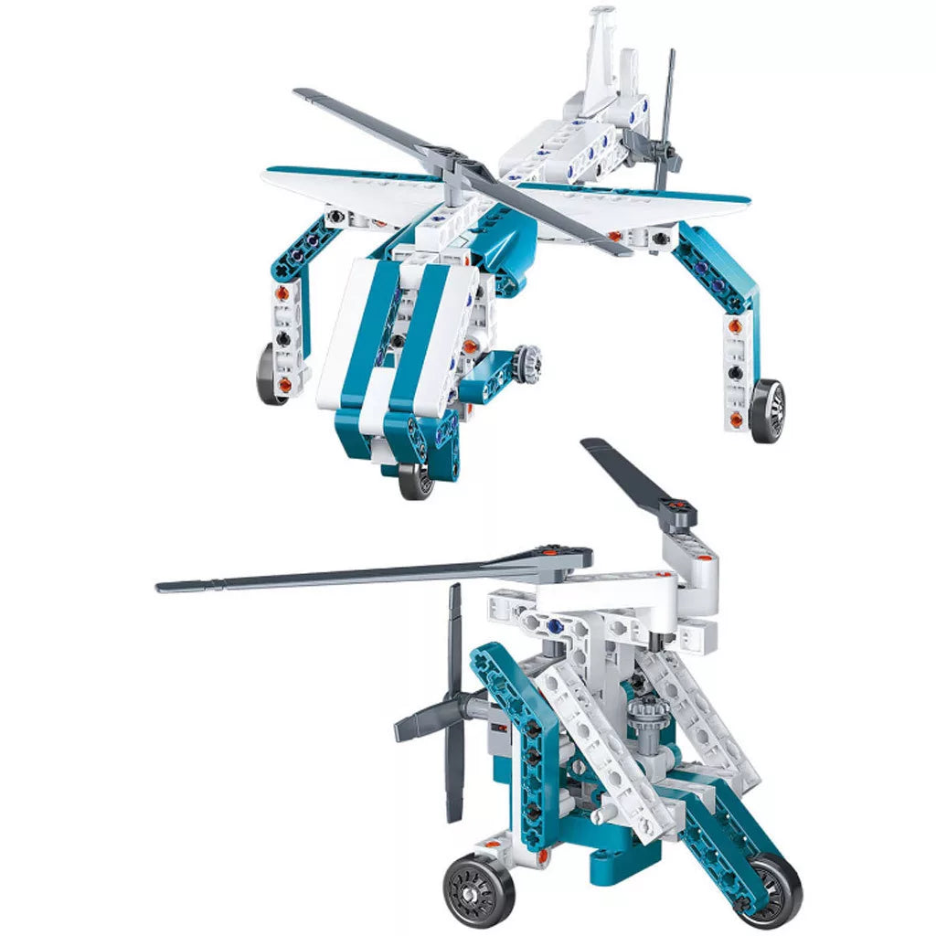 Repülők és helikopterek 10 az 1-ben építőjáték