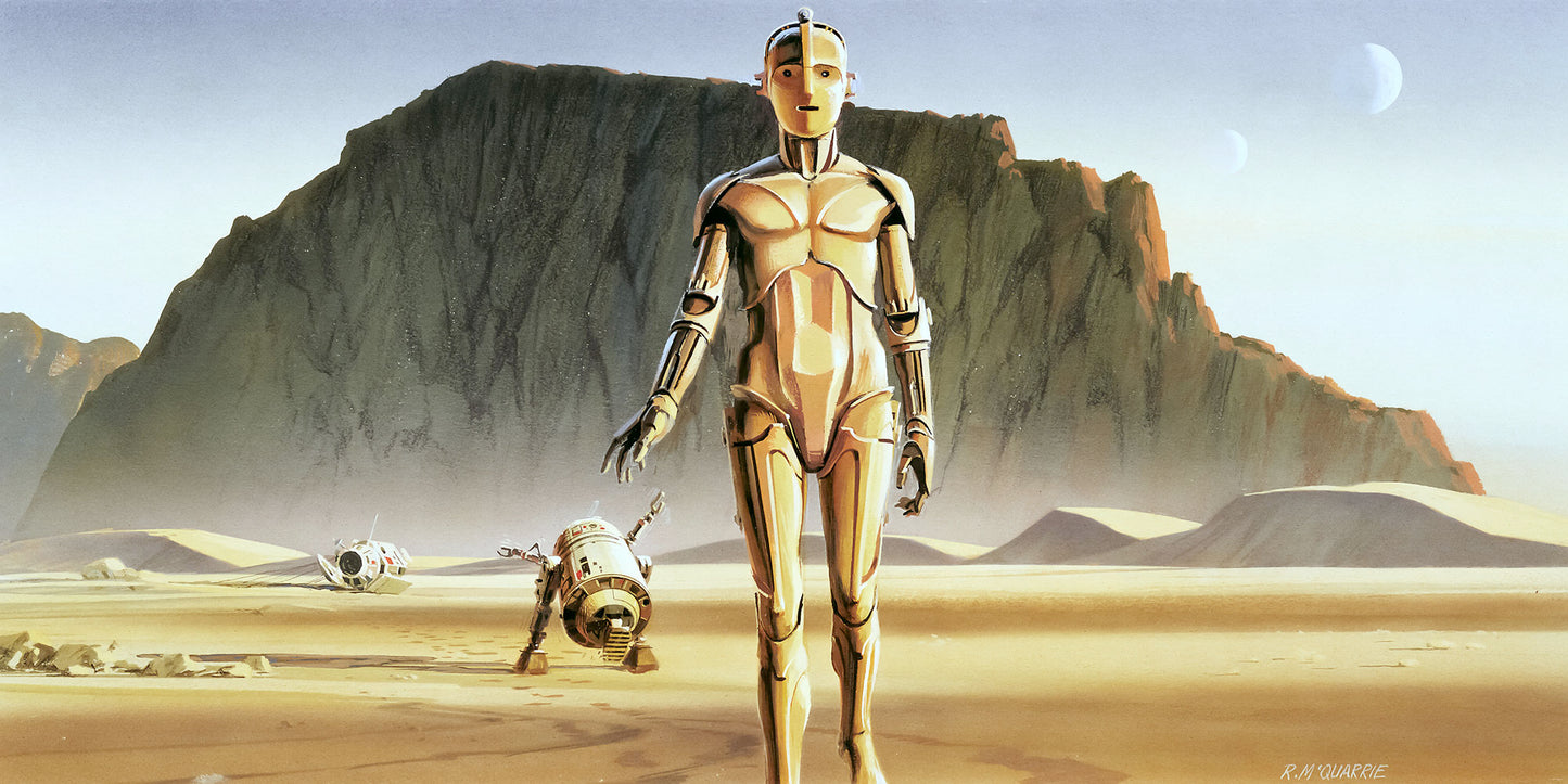 Star Wars Classic RMQ Droids – Tapéta