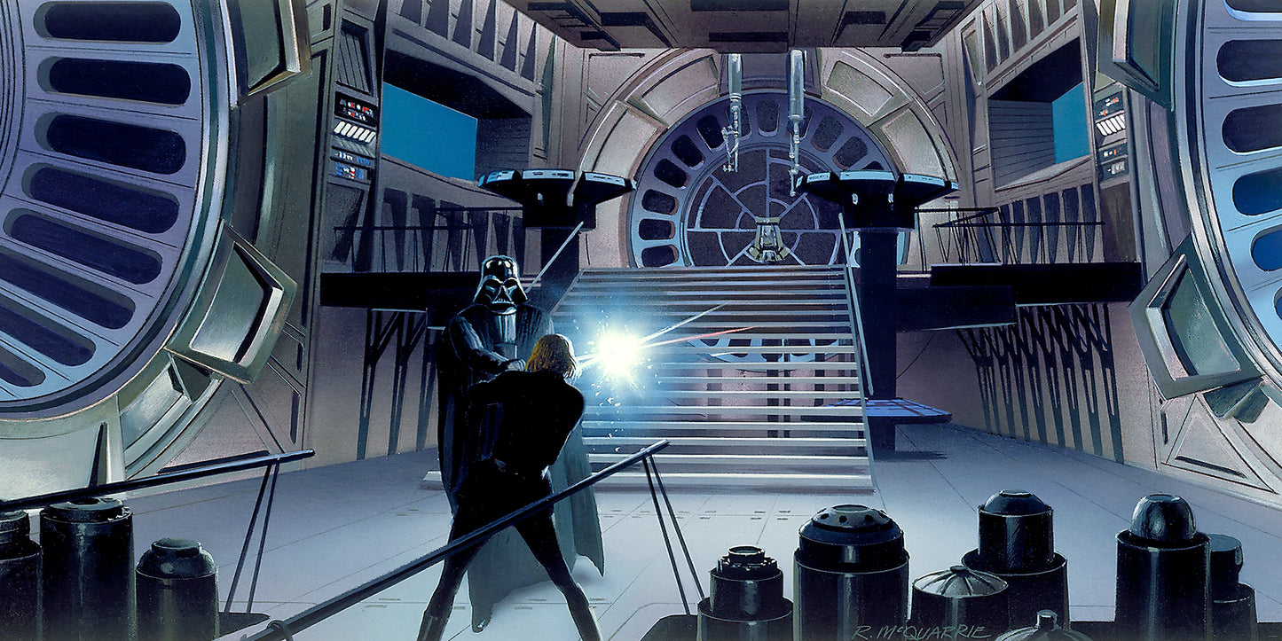 Star Wars Classic RMQ Duell Throneroom – Tapéta
