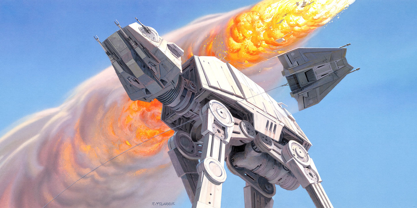 Star Wars Classic RMQ Hoth Battle AT-AT – Tapéta