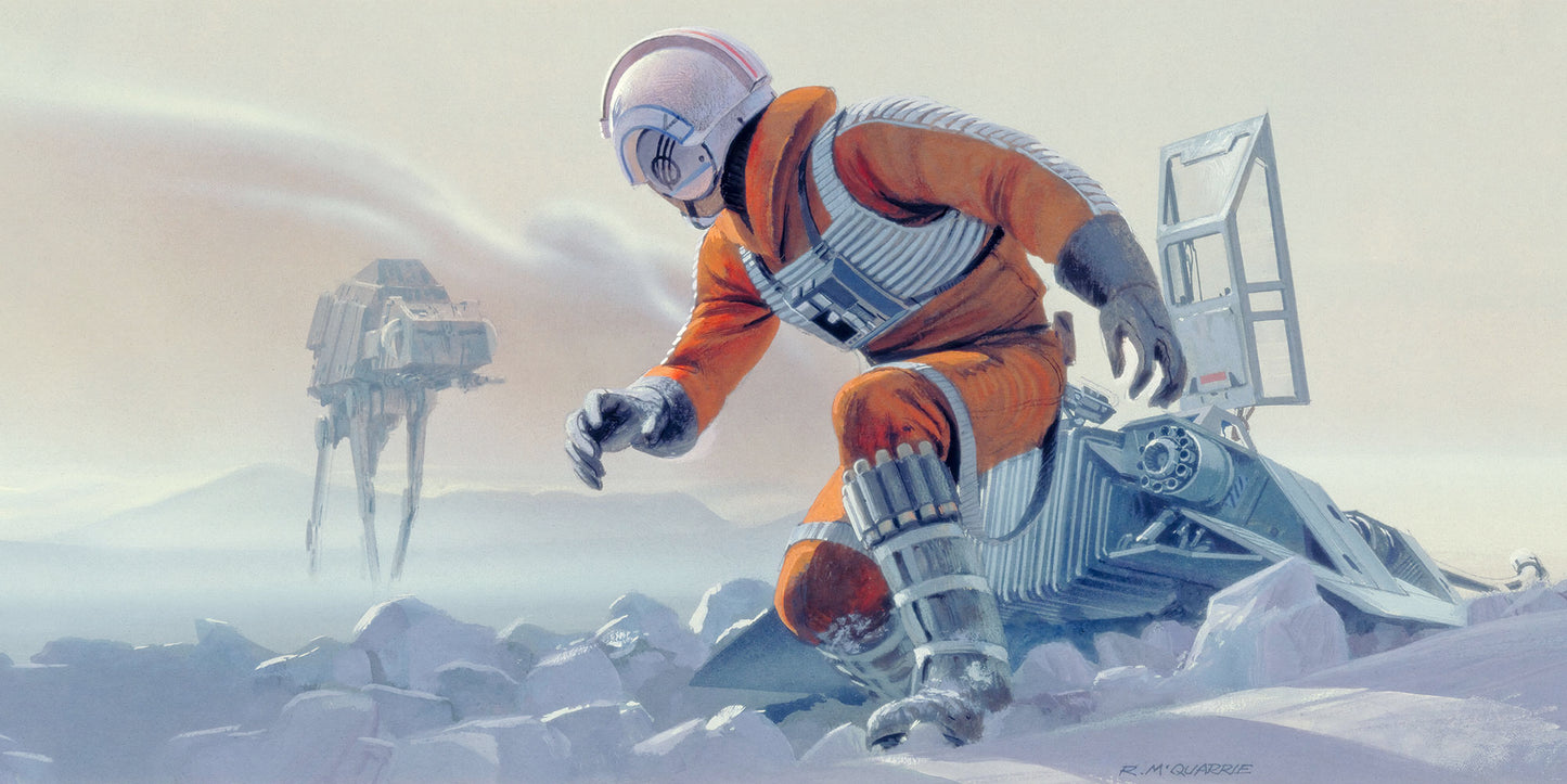 Star Wars Classic RMQ Hoth Battle Pilot – Tapéta