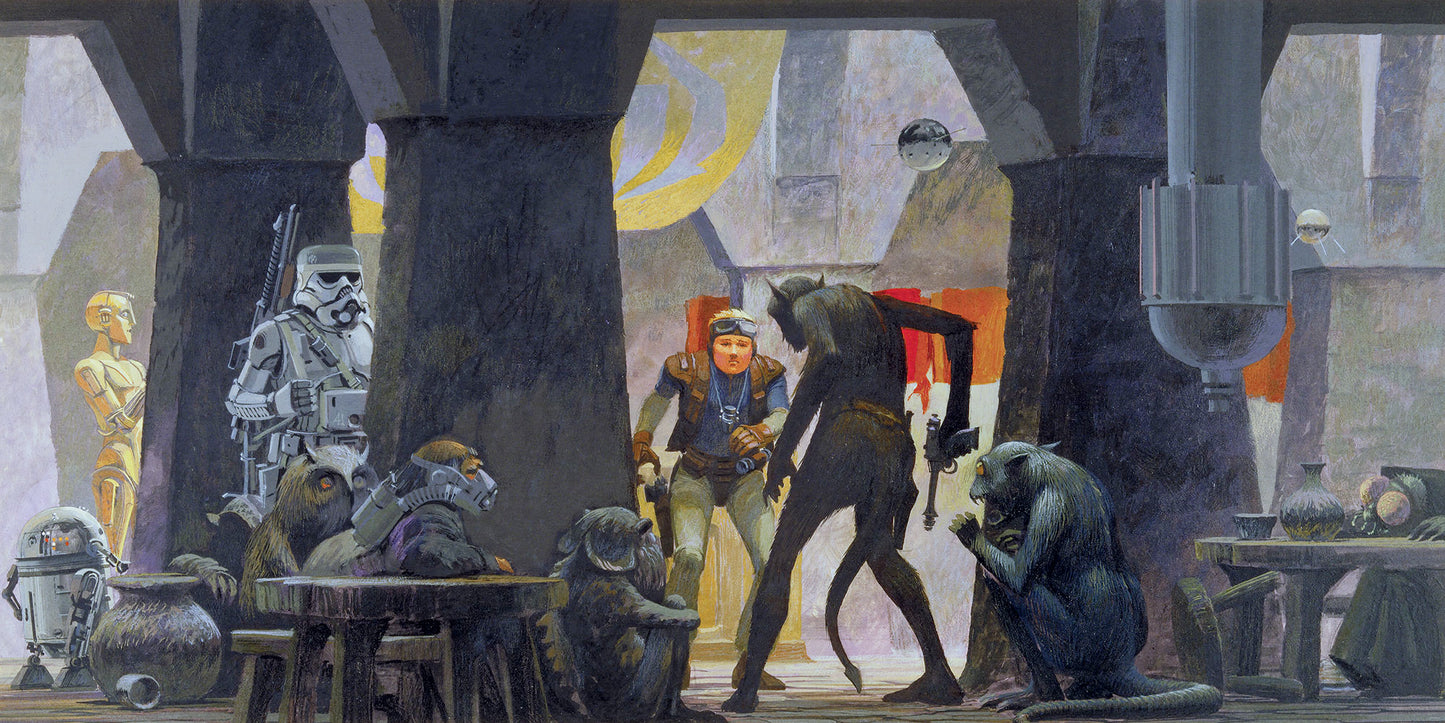 Star Wars Classic RMQ Mos Eisley Streets – Tapéta