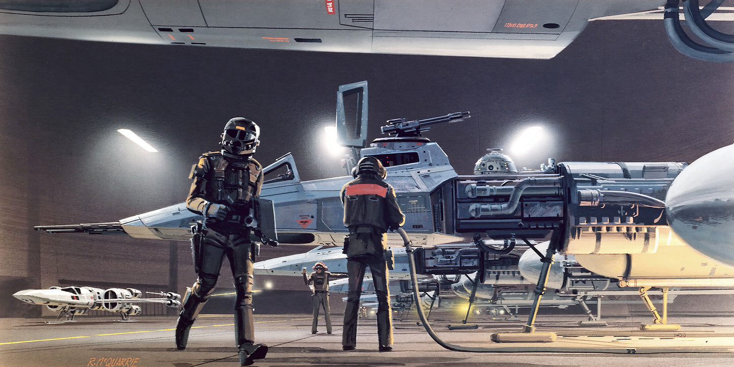 Star Wars Classic RMQ Yavin Y-Wing – Tapéta