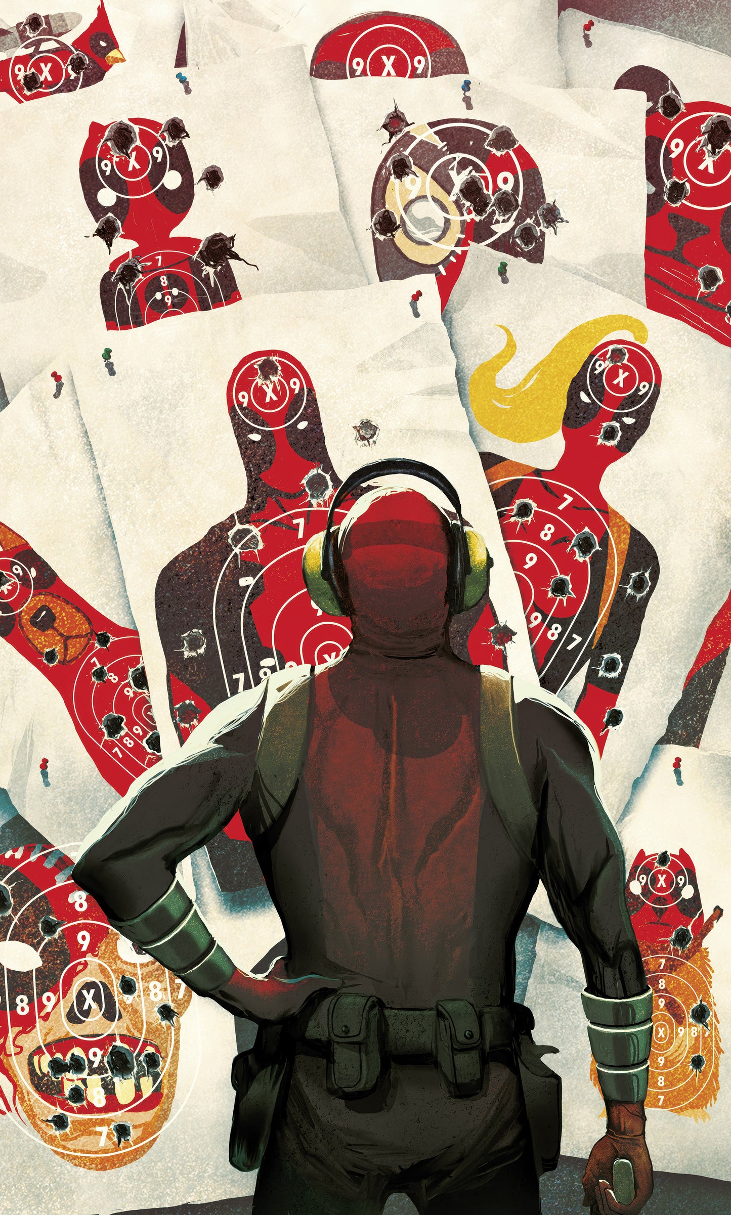 Marvel Deadpool Target Shooting – Tapéta