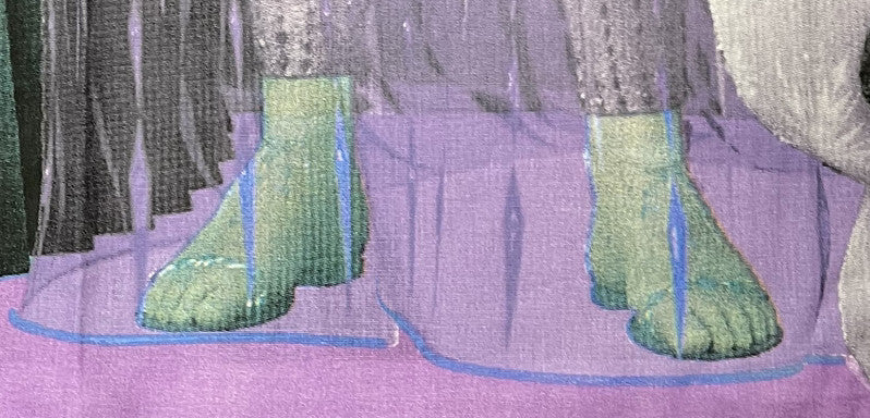 Jégvarázs Jeges család ágyneműhuzat garnitúra 100% pamut - 140*200cm + 70x90cm