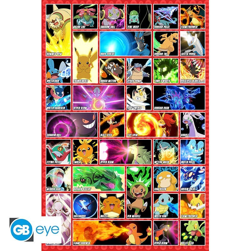 Pokemon maxi poszter 91,5x61cm