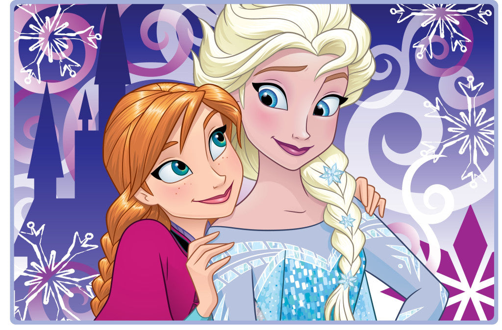 Disney Jégvarázs szőnyeg, fürdőszobai kilépő - 80 x 120 cm