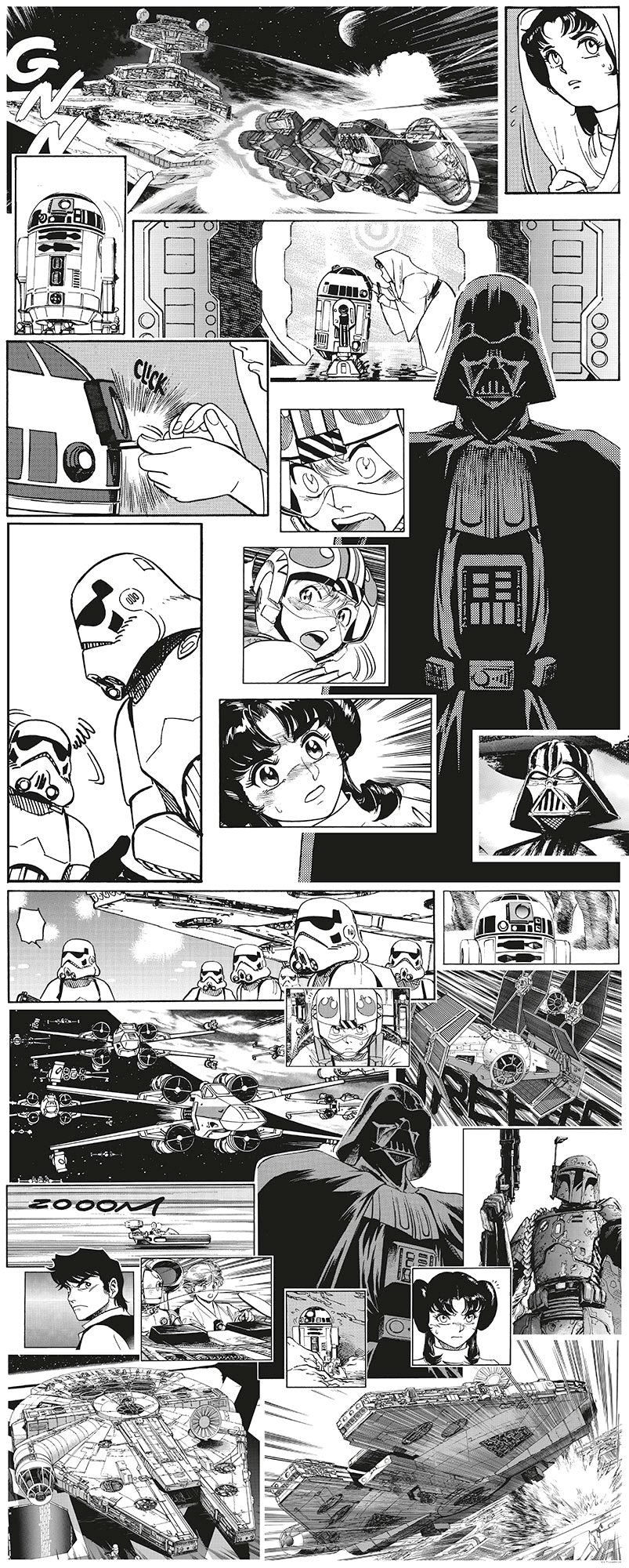 Star Wars Manga Madness – Tapéta