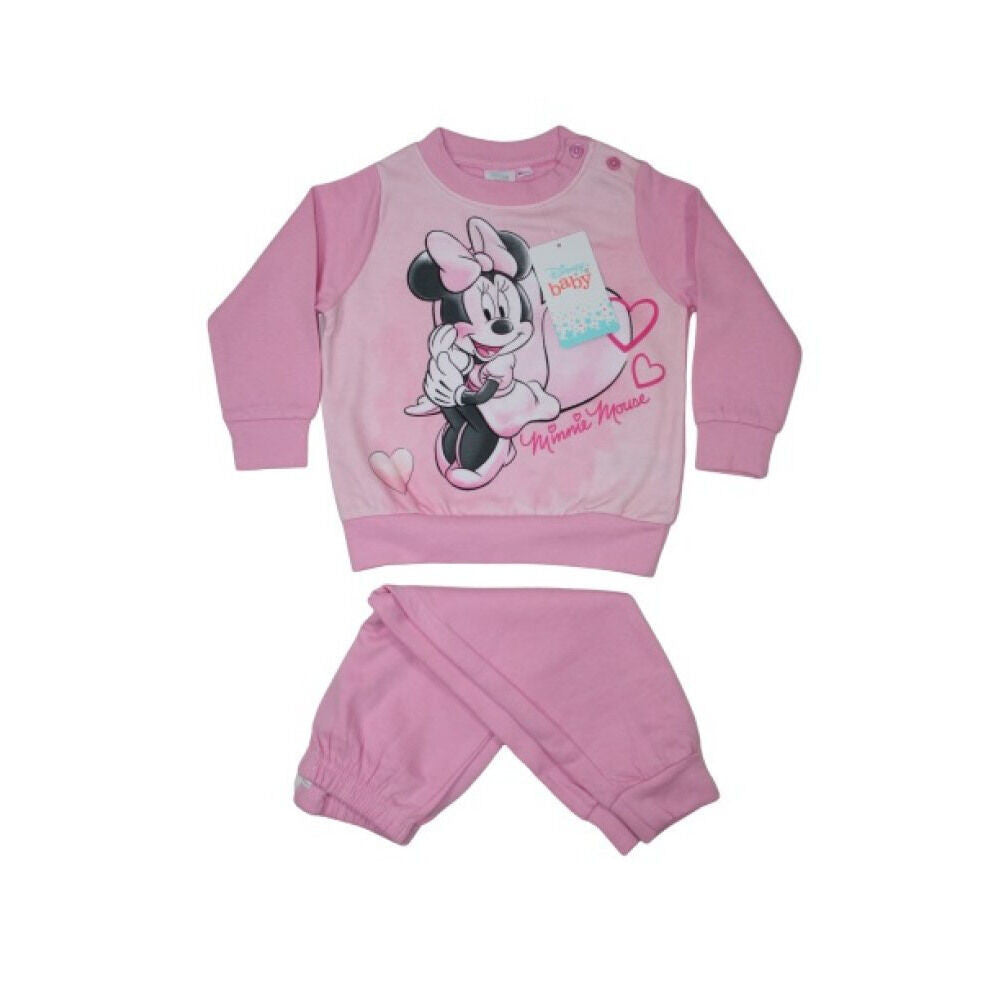 Téli flanel baba pizsama - Minnie egér