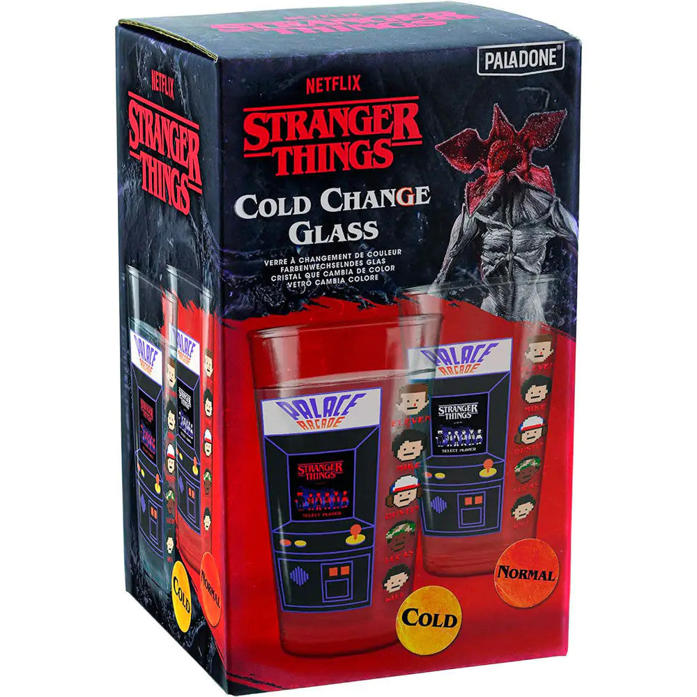 Stranger Things Arcade hidegre változó pohár