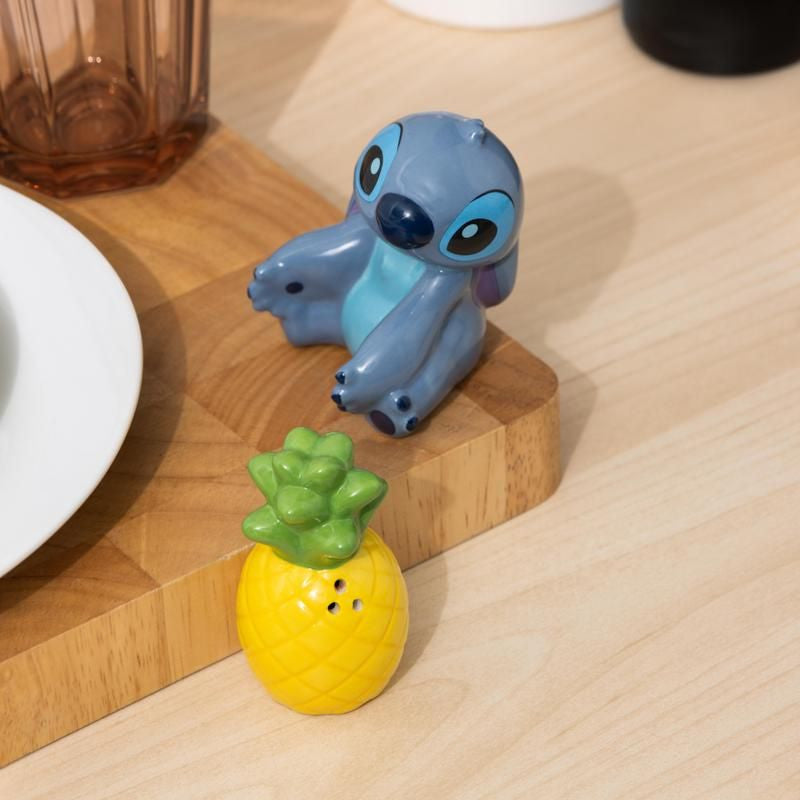 Stitch and Pineapple kerámia só-és borsszóró