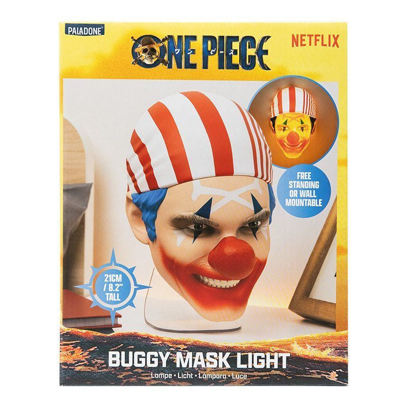 One Piece - Buggy Mask falra szerelhető lámpa