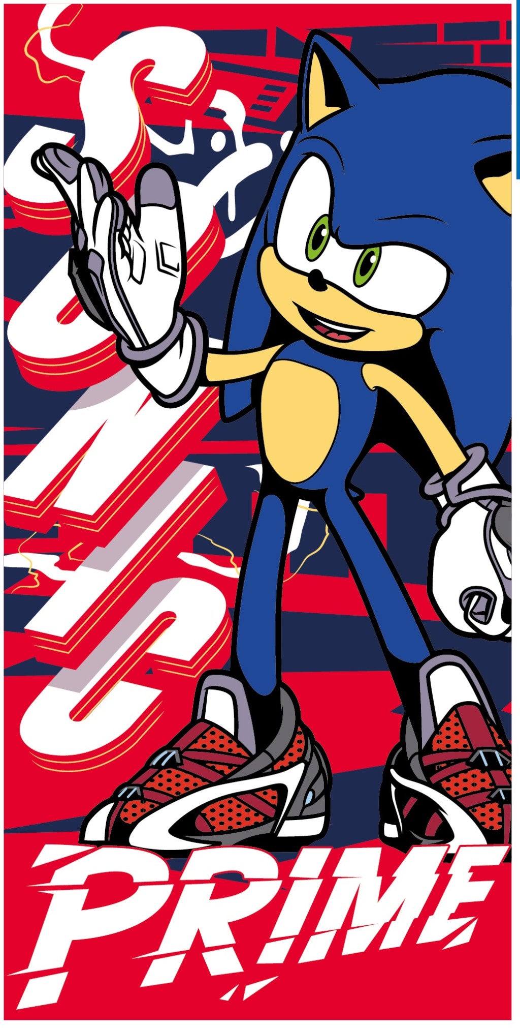 Sonic POWER fürdőlepedő, strand törölköző 70x140 cm (Fast Dry)