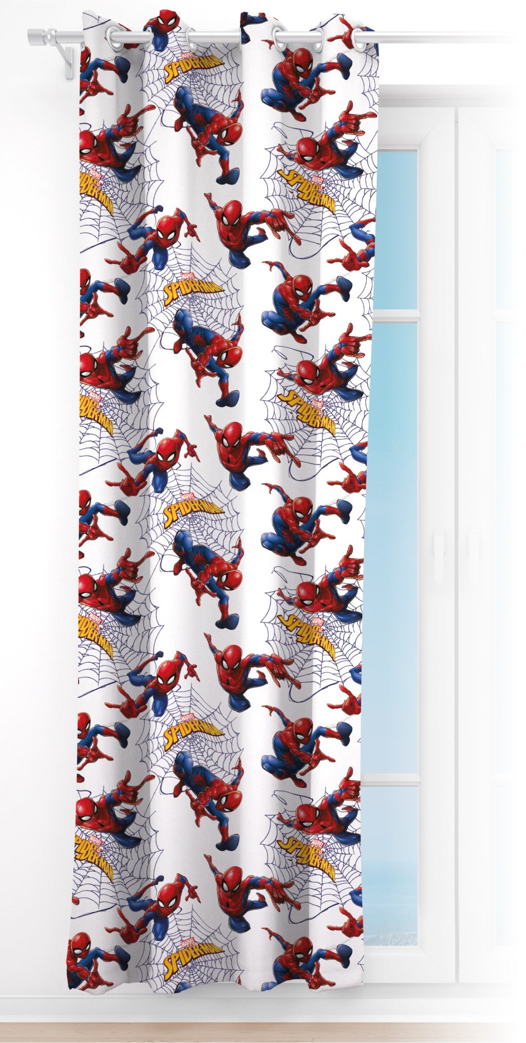 Pókember függöny - 140 x 245 cm