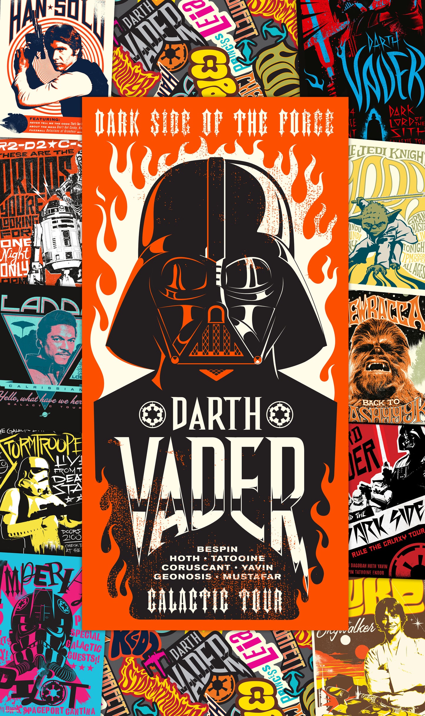 Star Wars Rock on Posters – Tapéta