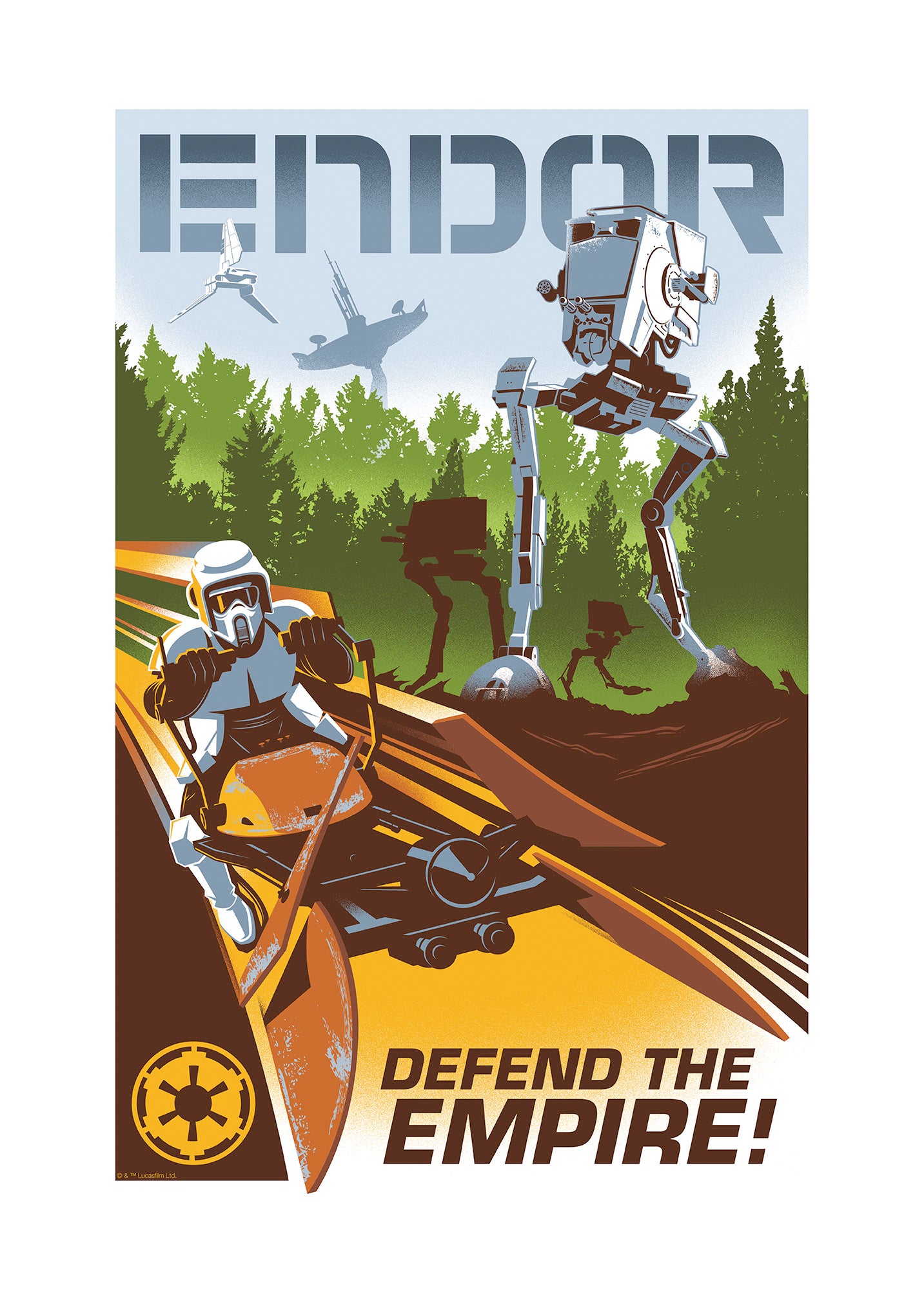 Star Wars Defend the Empire – Poszter