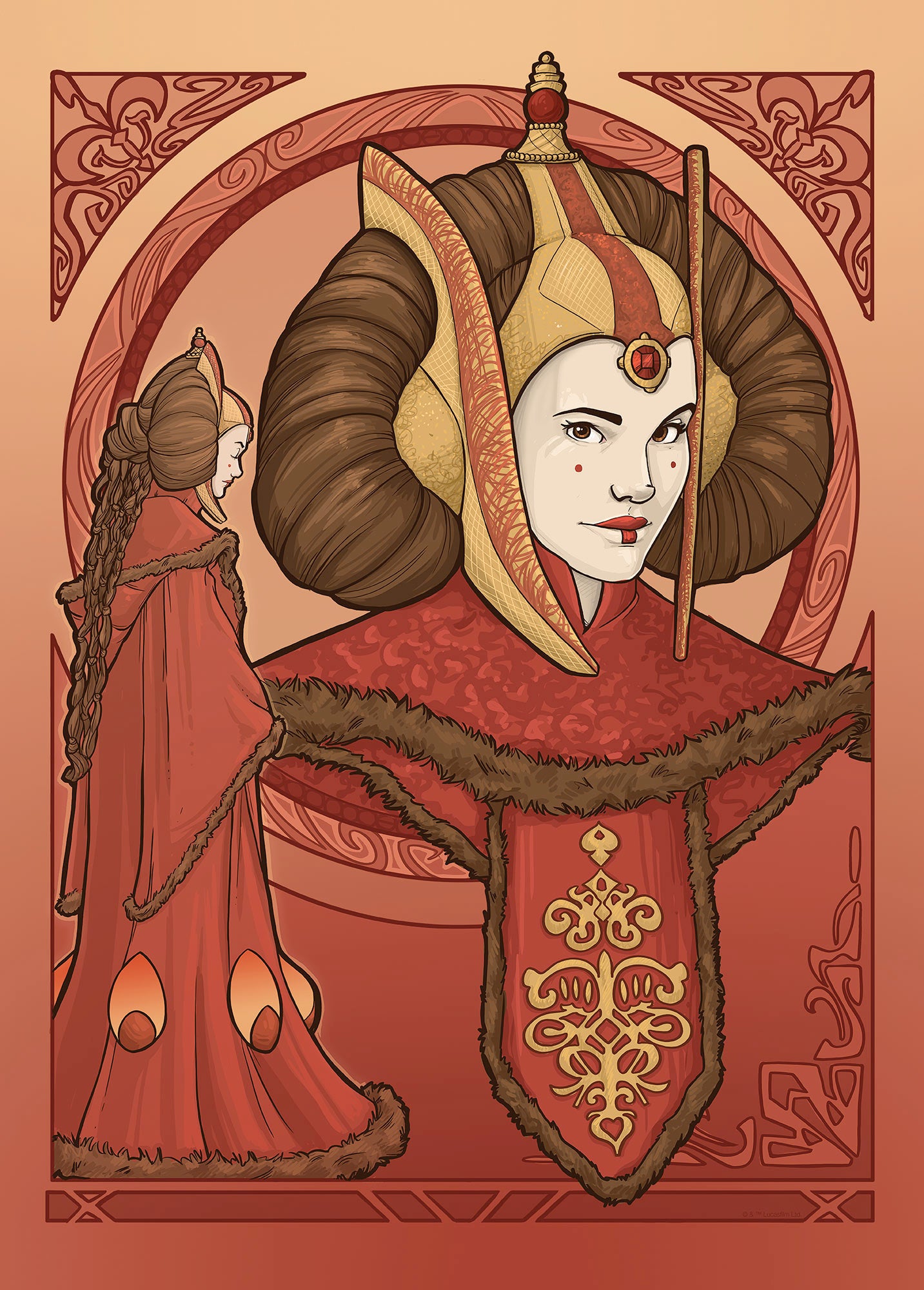 Star Wars Queen Padmé Amidala – Poszter
