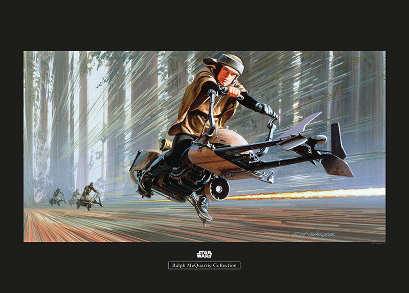 Star Wars Classic RMQ Endor Speeder – Poszter