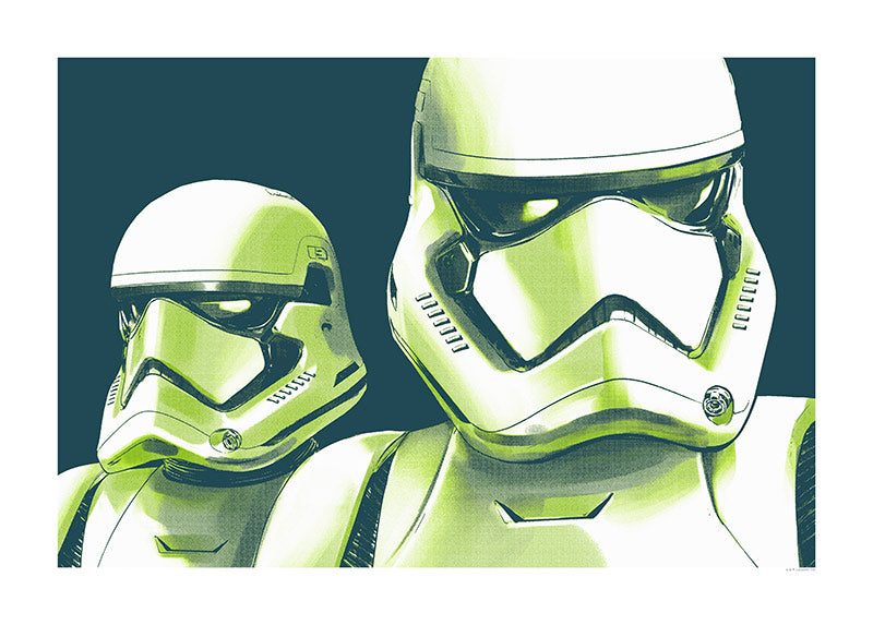 Star Wars Faces Stormtrooper – Poszter