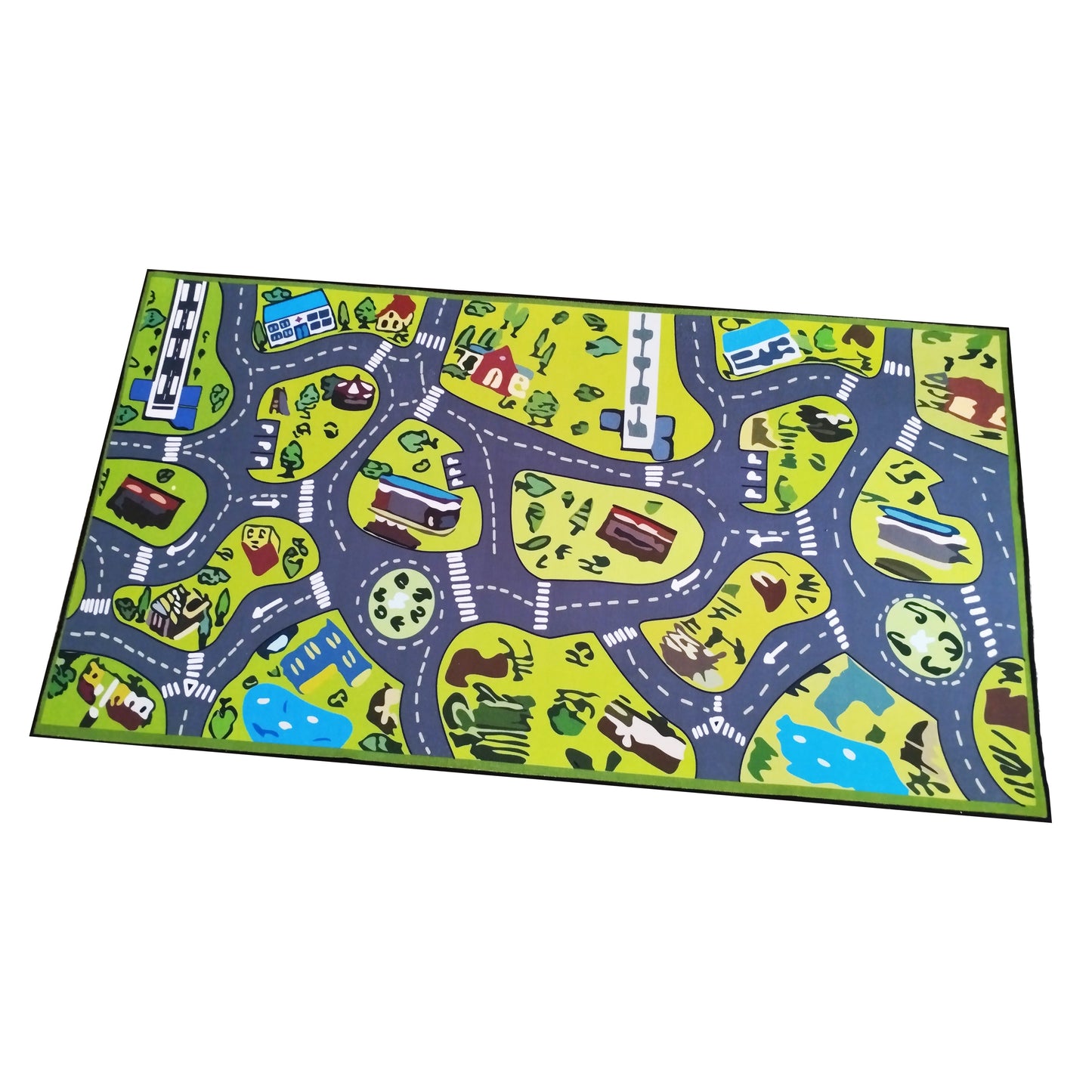 Autópályás Gyerek Játszószőnyeg - .hu -