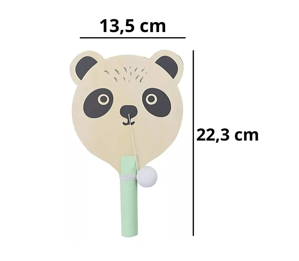 Fa ügyességi labdaütögető - panda - .hu - JÁRNI
