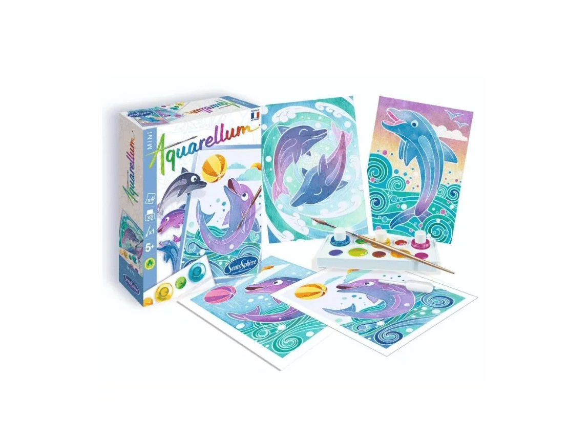 Festő készlet (mini) - delfines - .hu - JÁRNI