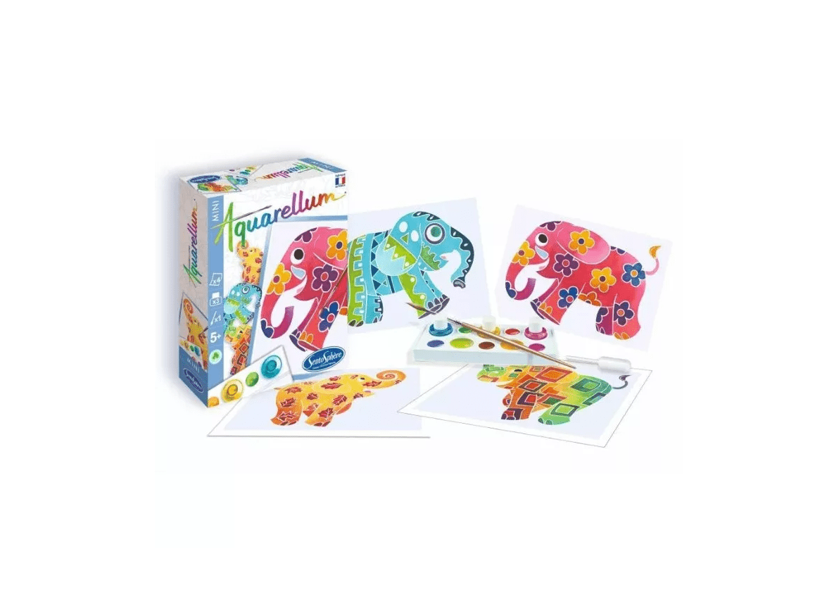 Festő készlet (mini) - elefántos - .hu - JÁRNI
