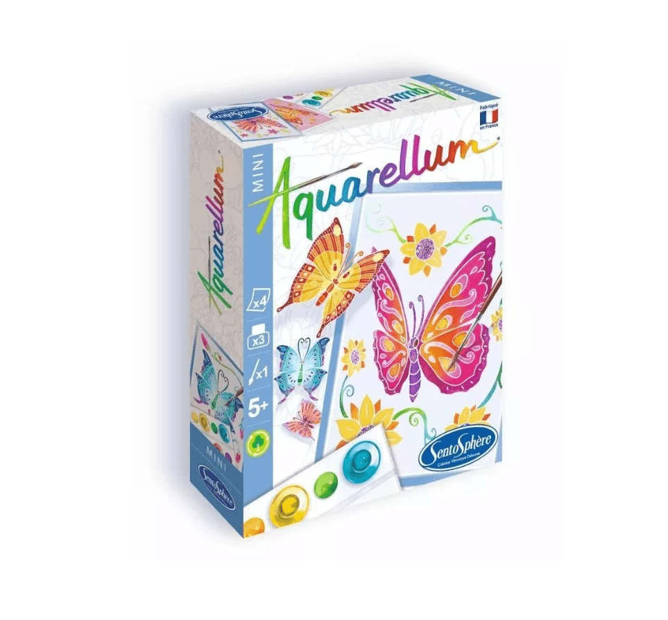 Festő készlet (mini) - lepkék - .hu - JÁRNI
