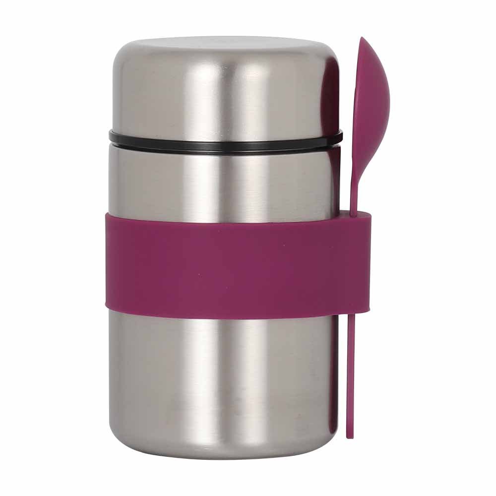 Gyerek Ételhordó Mini Termosz Kanállal - 400 ml - .hu -