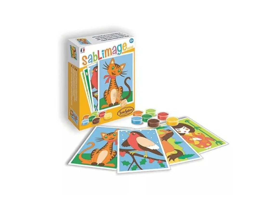 Homokszóró készlet (mini) - cicás - .hu - JÁRNI