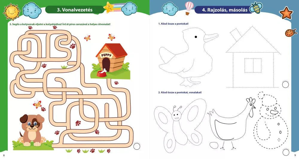 Iskolába készülök - játékos tesztfüzet ovisoknak - .hu - KÖNYV