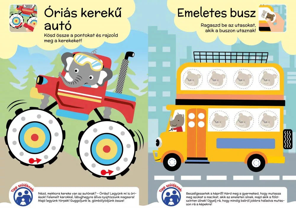 Járművek a városban 1,5+ év - .hu - KÖNYV