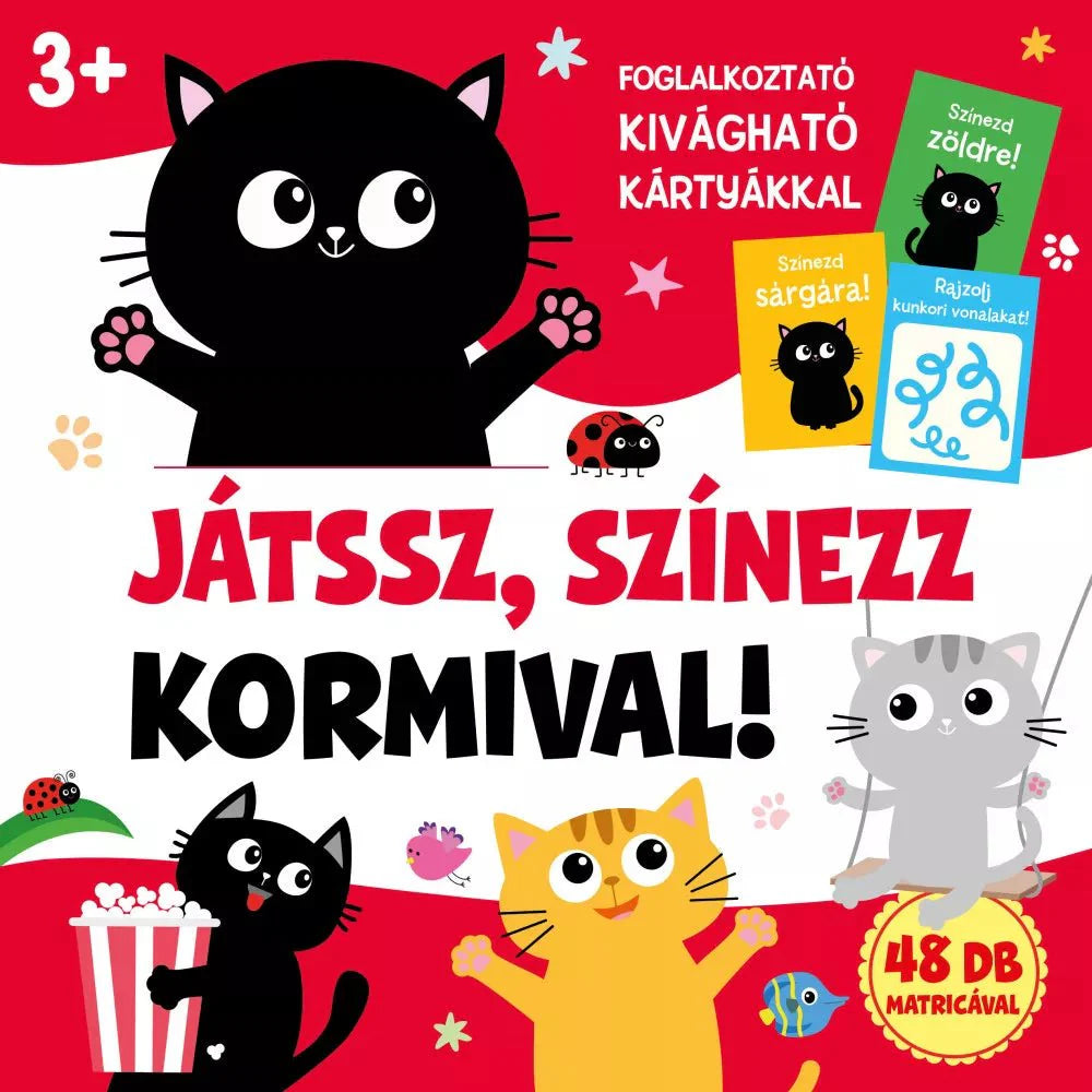 Játssz, színezz Kormival! - .hu - KÖNYV