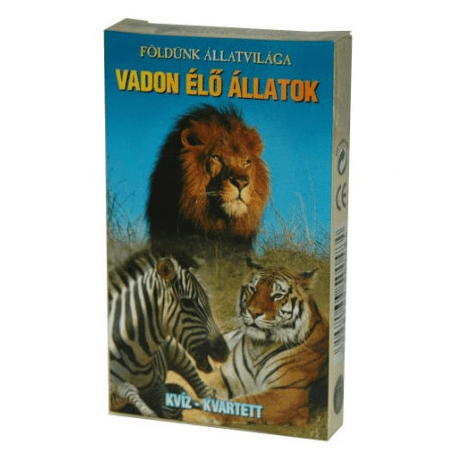 Kártya : Vadon élő állatok 4 - 12 év+ - .hu - NAGYOBB