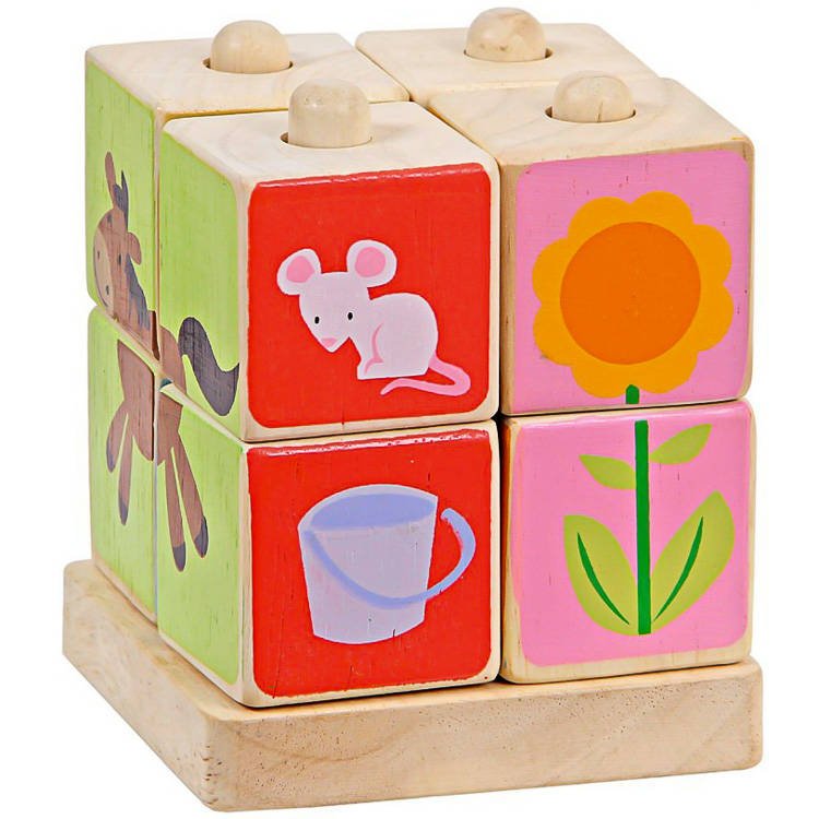 Montessori képkirakó (4 rudas) 1 - 5 év+ - .hu - FILLÉRES