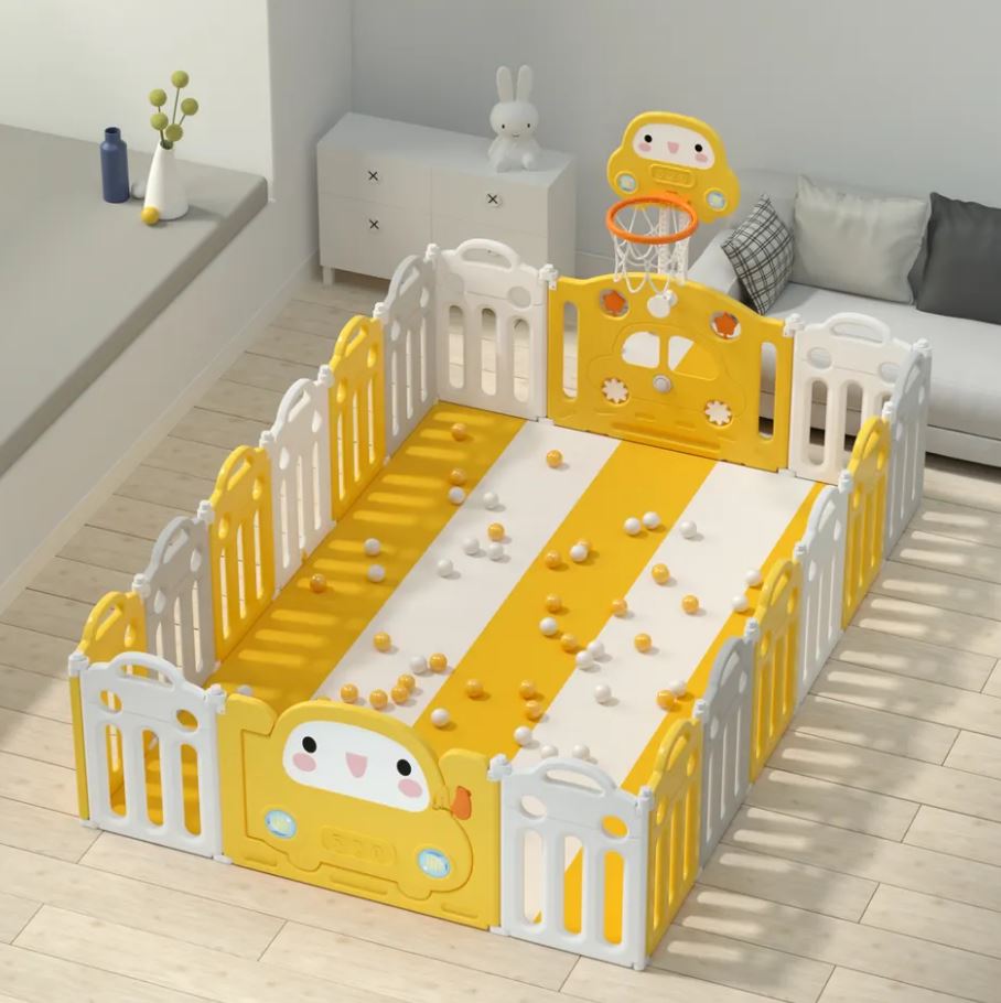 Összecsukható Babakarám 360 fokos védelemmel gyermekeknek - .hu - BABA