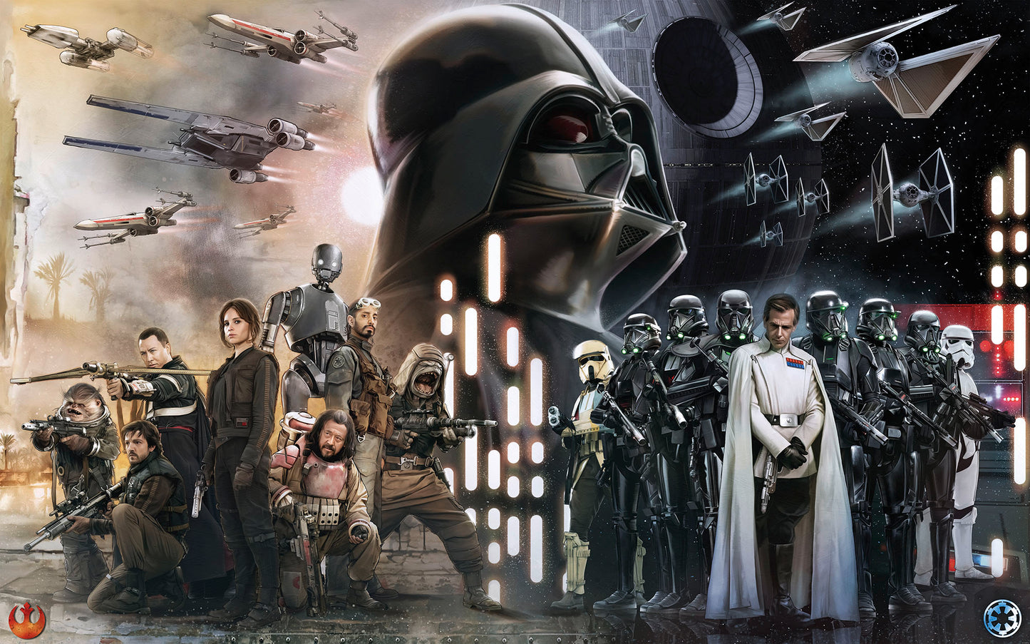 Star Wars Collage – Tapéta