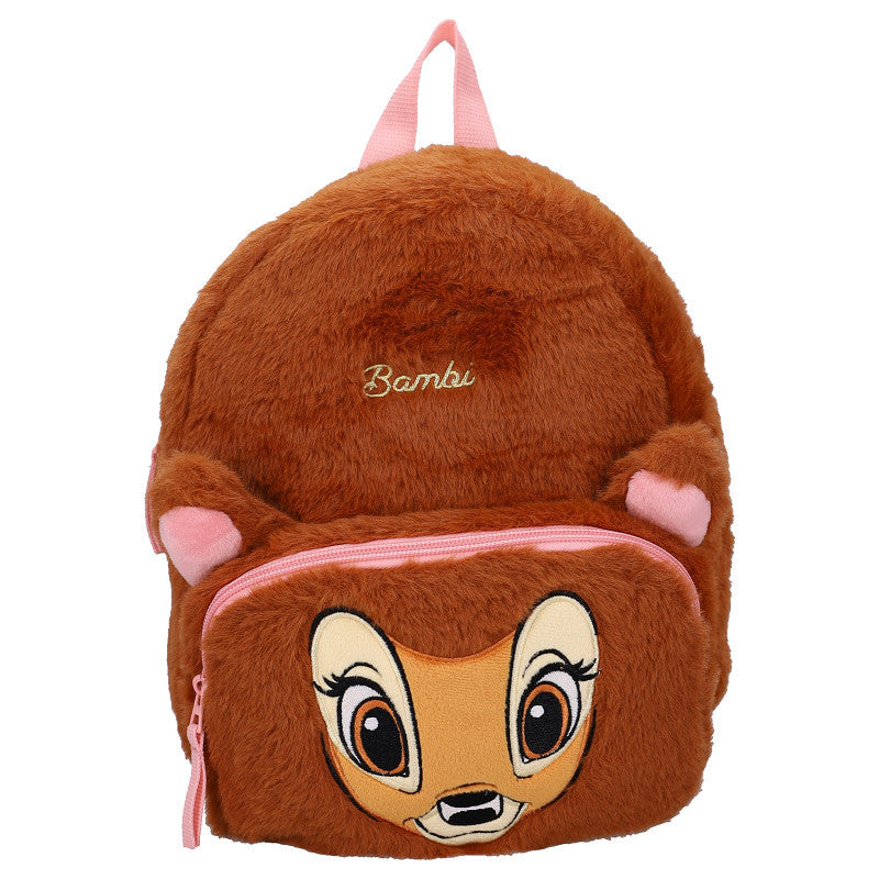 Disney BAMBI prémium 3D bársony iskolatáska